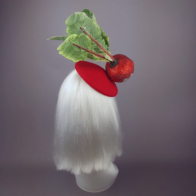 "Radishing" Crystal Radish Hat