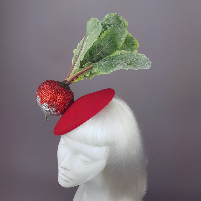 "Radishing" Crystal Radish Hat