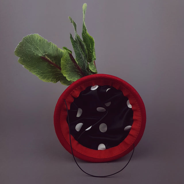 "Radishing" Crystal Radish Hat