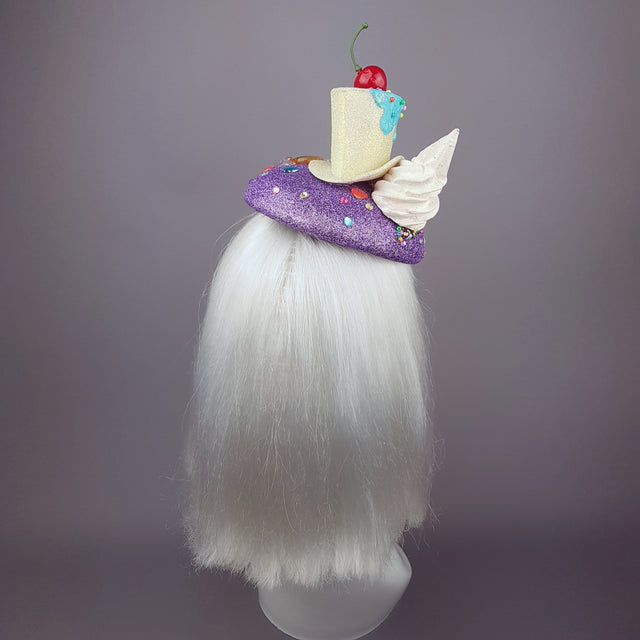 "Délicieux" Glitter Cake Candy Hat