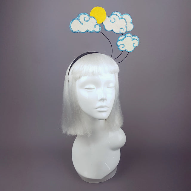 "Daydreamer" Cloud and Sun Headband