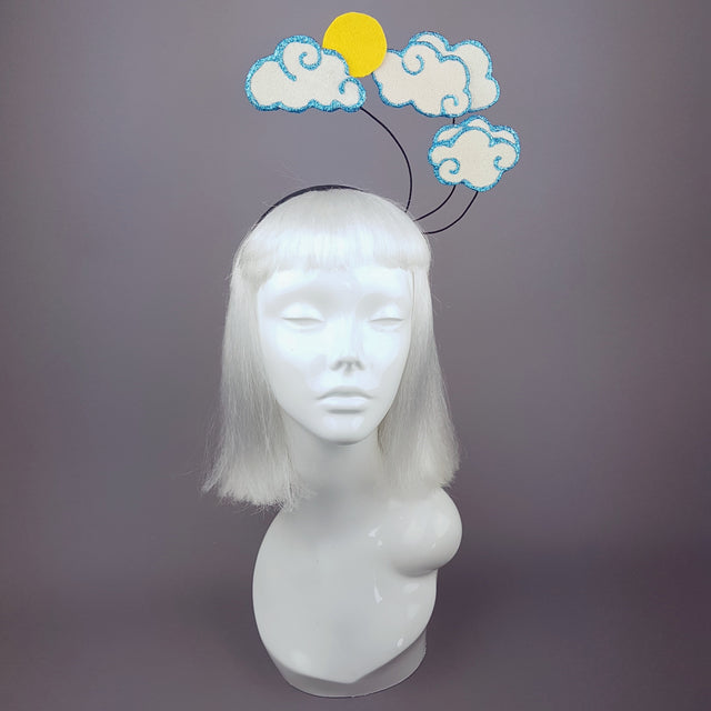 "Daydreamer" Cloud and Sun Headband