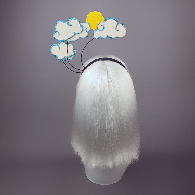 "Daydreamer" Cloud and Sun Headband