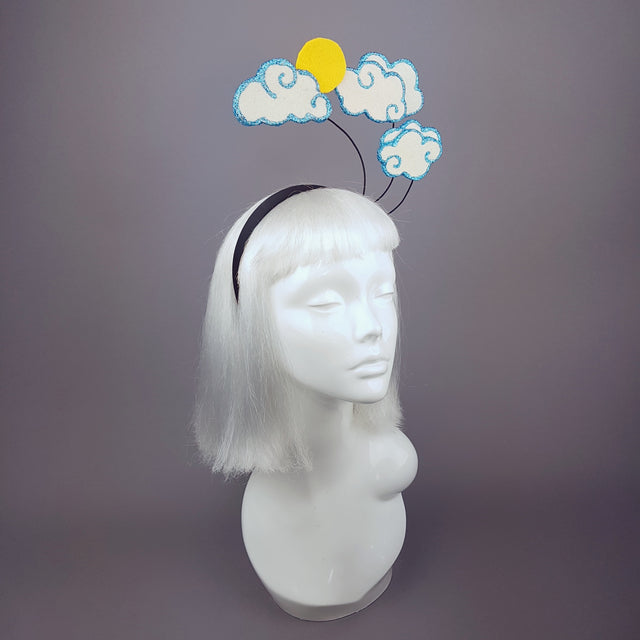 "Daydreamer" Cloud and Sun Headband