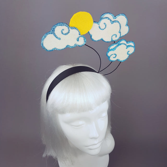 "Daydreamer" Cloud and Sun Headband