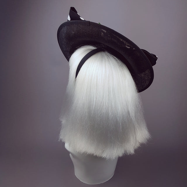 "Cherry Pop" Giant Cherries Polkadot Hat