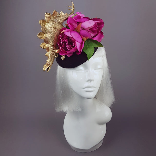 "Dinosaure de Piroines" Stegosaurus Flower Hat