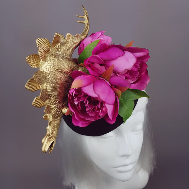 "Dinosaure de Piroines" Stegosaurus Flower Hat