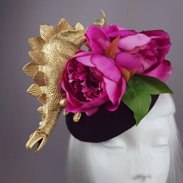 "Dinosaure de Piroines" Stegosaurus Flower Hat