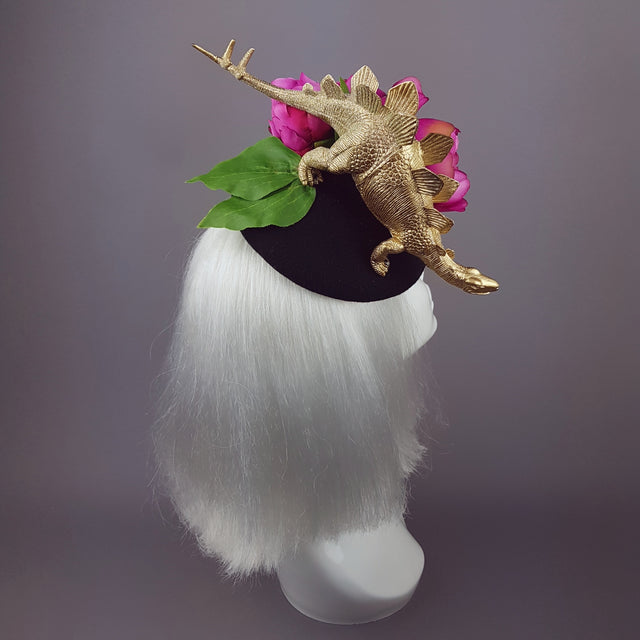 "Dinosaure de Piroines" Stegosaurus Flower Hat