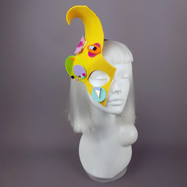 "Atomic" 80s Inspired Half Mask