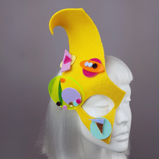 "Atomic" 80s Inspired Half Mask