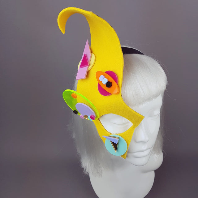 "Atomic" 80s Inspired Half Mask