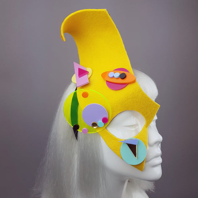"Atomic" 80s Inspired Half Mask