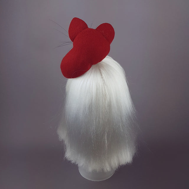 "Volpettino" Sleeping Red Fox Hat