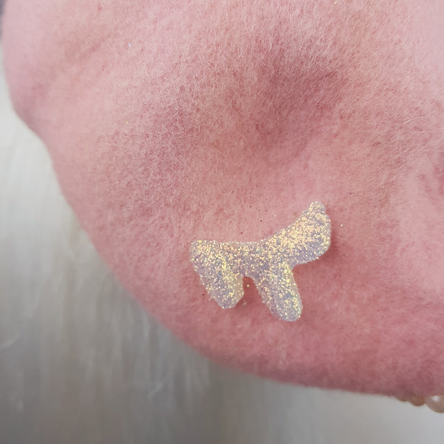 "Crema" Crystal Skull Cherry Hat