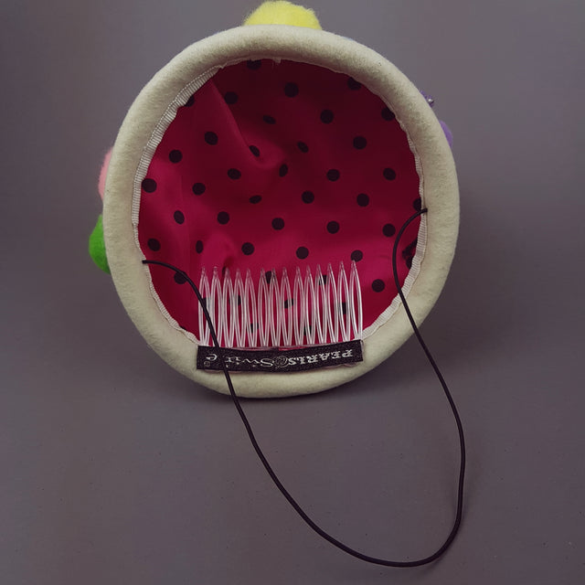 "Mermaid on the Moon" Crystal Pom Pom Hat