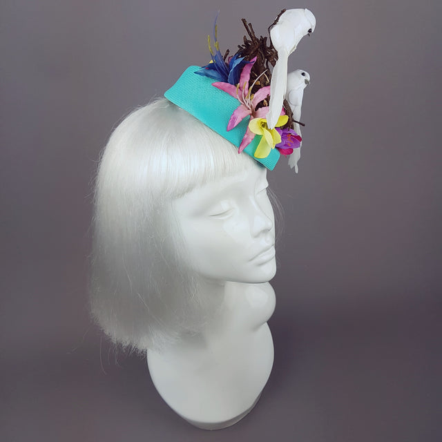 "Le Tweet" Whimsical Bird's Nest Hat