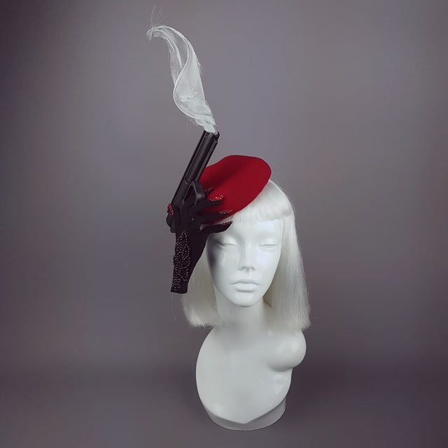 "He Had it Coming" Smoking Gun Lips Hat