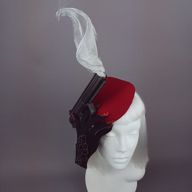 "He Had it Coming" Smoking Gun Lips Hat