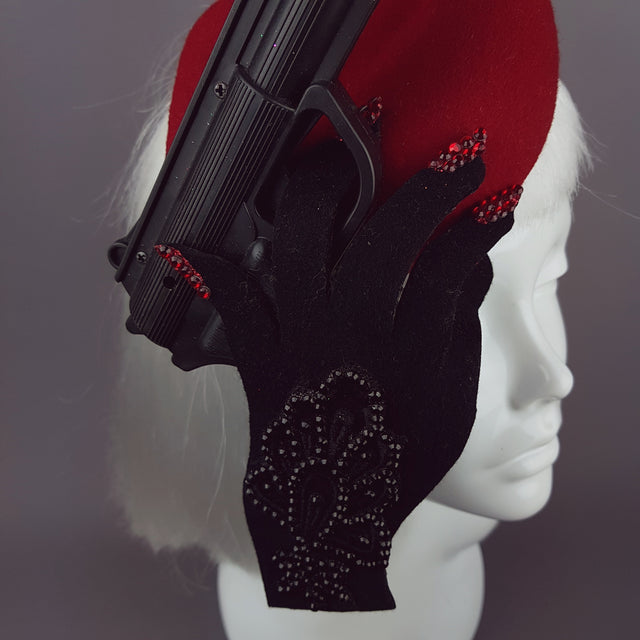 "He Had it Coming" Smoking Gun Lips Hat