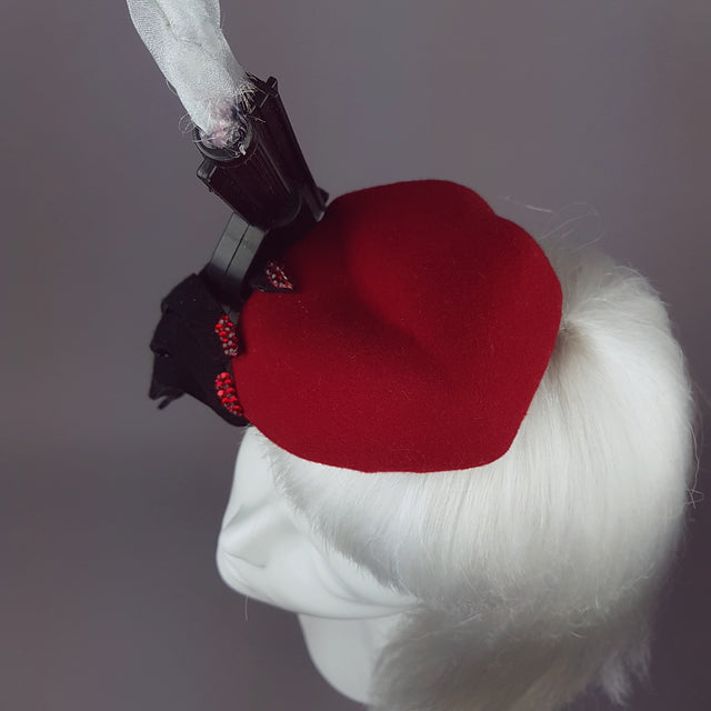 "He Had it Coming" Smoking Gun Lips Hat