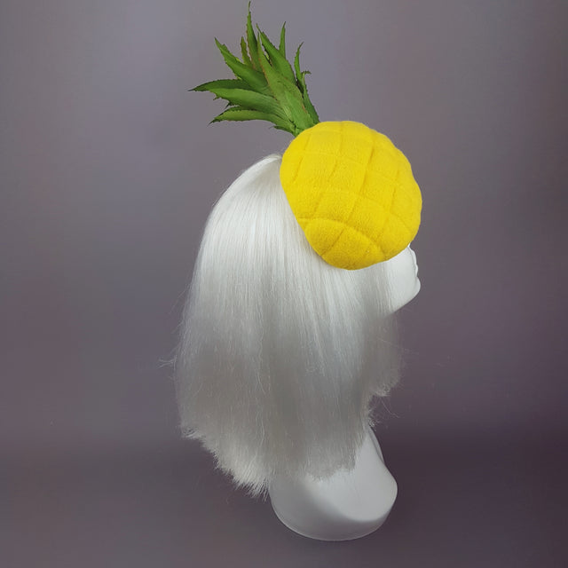 "Sweet & Sour" Unique Yellow Pineapple Hat