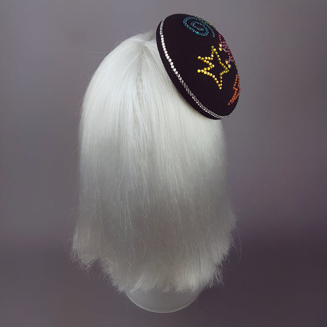 "Sacré Bleu" Diamante Speech Bubble Hat