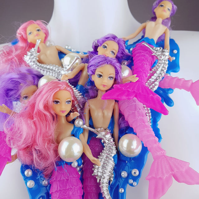 "Underwater Love" Mermaid Doll Neckpiece