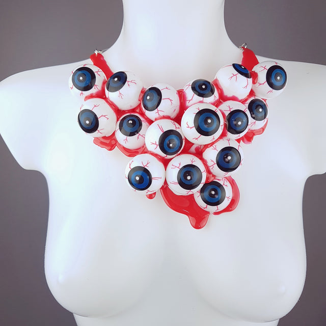 "Eye See You" Eyeball Neckpiece