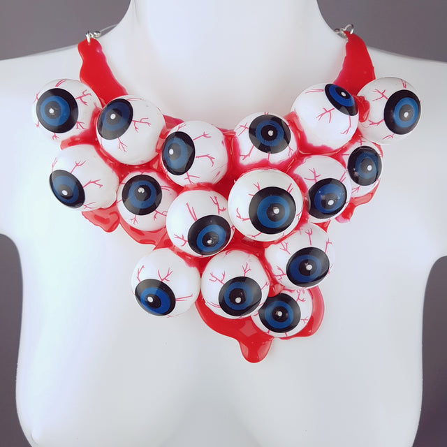 "Eye See You" Eyeball Neckpiece