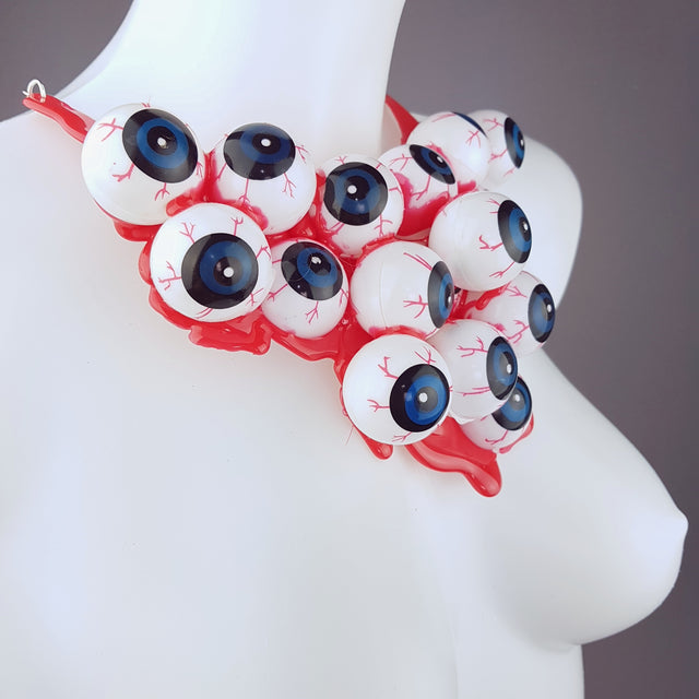 "Eye See You" Eyeball Neckpiece