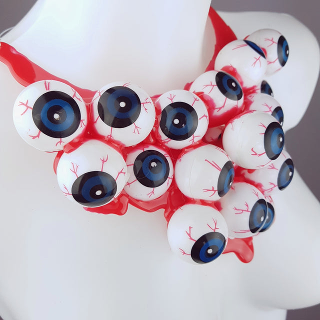 "Eye See You" Eyeball Neckpiece
