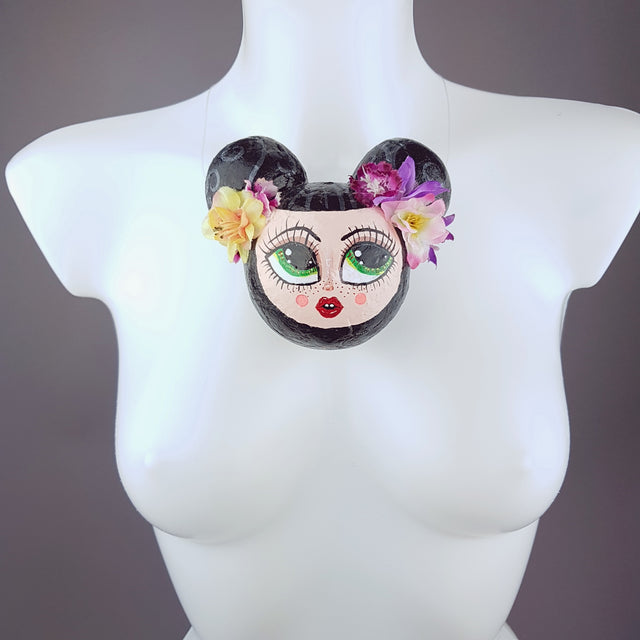 "Lulu" Doll Face Necklace