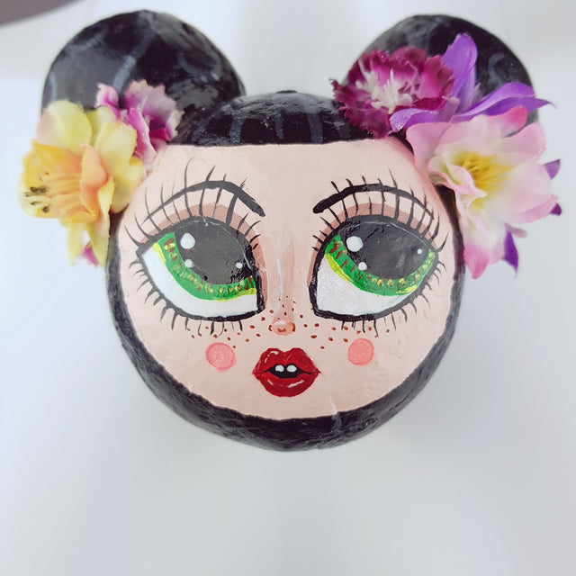 "Lulu" Doll Face Necklace