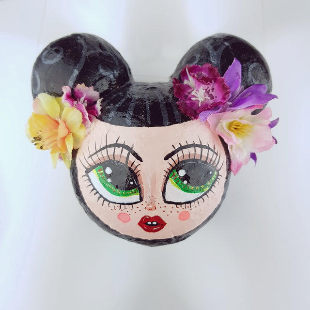 "Lulu" Doll Face Necklace