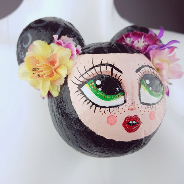 "Lulu" Doll Face Necklace