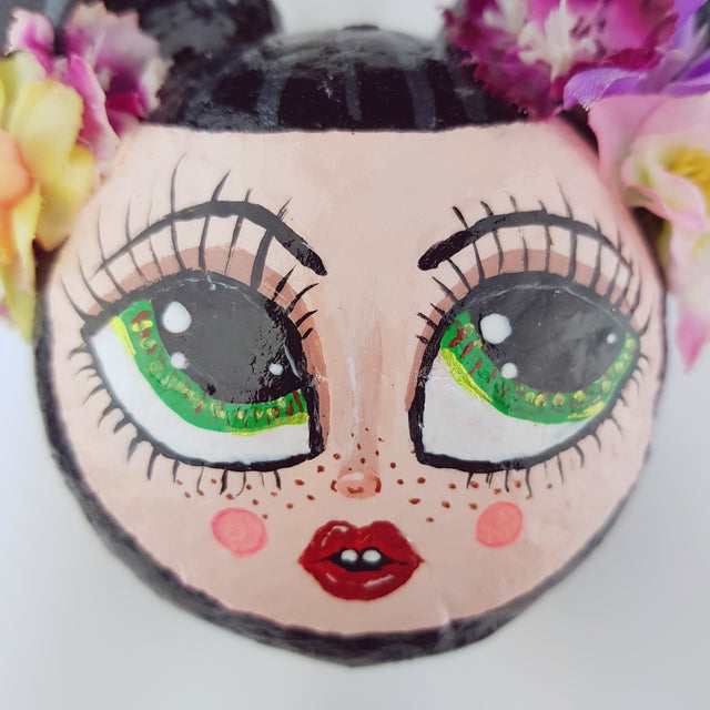 "Lulu" Doll Face Necklace