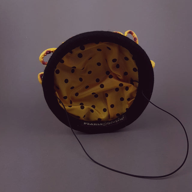 "Mélange" Golden Doll Face Octopus Hat