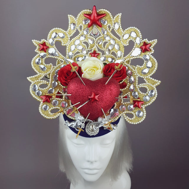 "Devotion" Ornate Virgin Mary Halo Headdress