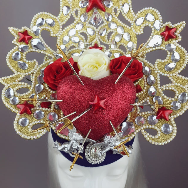 "Devotion" Ornate Virgin Mary Halo Headdress