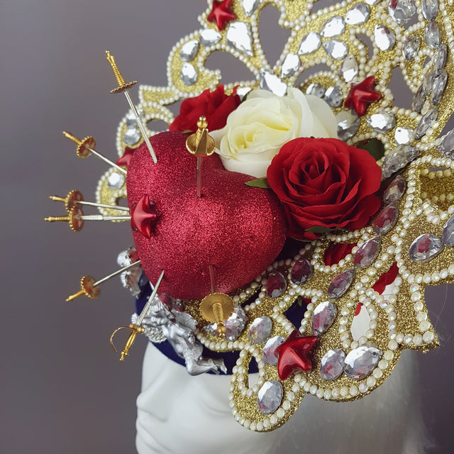 "Devotion" Ornate Virgin Mary Halo Headdress