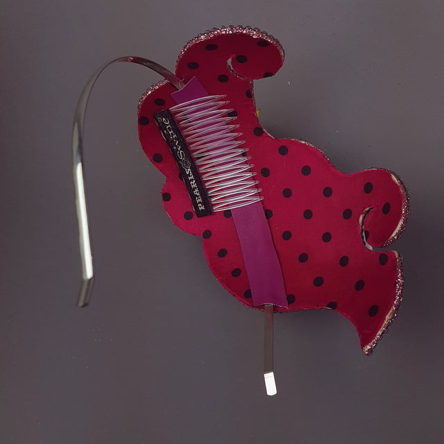 "Whipped" Strawberries & Cream Vintage Style Hat