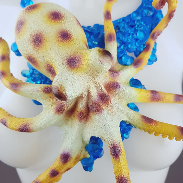 "Moschata" Underwater Octopus Neckpiece