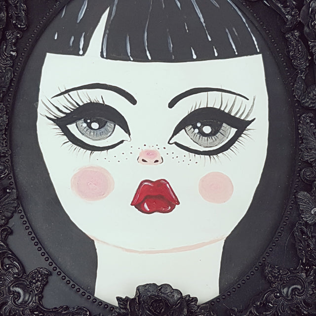 "Aurora" Gothic Doll Framed Art