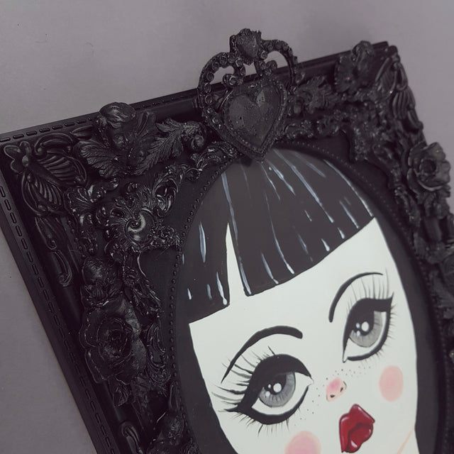 "Aurora" Gothic Doll Framed Art