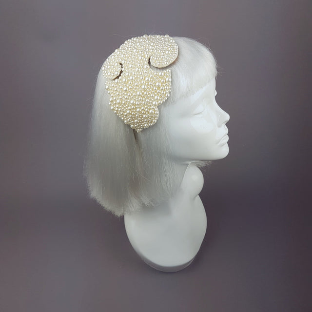 "Pearls Dream" Vintage Inspired Fascinator