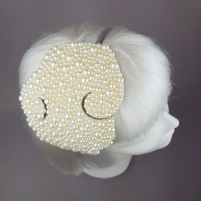 "Pearls Dream" Vintage Inspired Fascinator