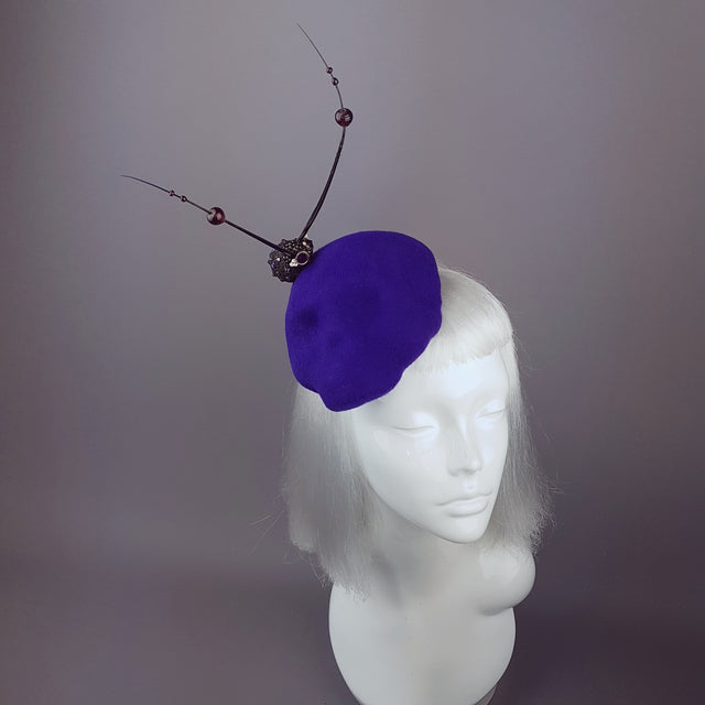 Purple Skull Bug Hat "The Inquisitor"