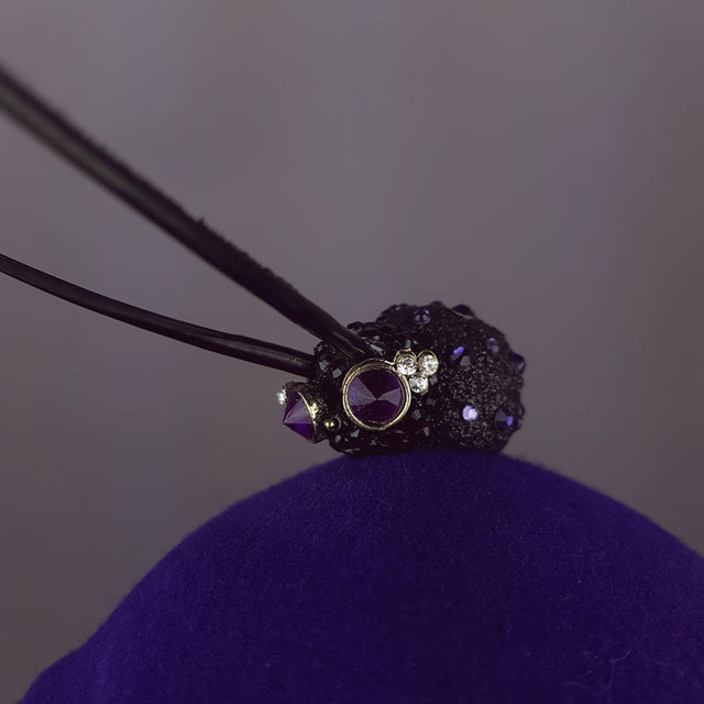 Purple Skull Bug Hat "The Inquisitor"